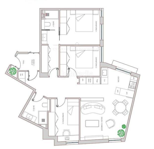 Foto 93a26b7b-37a0-4a0d-9b36-759049b68ce7. Etagenwohnung mit heizung in Centro Salamanca