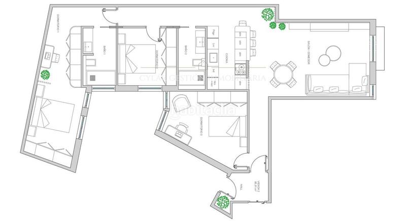 Foto 99616511-e4b1-48b8-b092-43e973b4fd02. Etagenwohnung mit heizung in Centro Salamanca