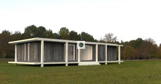 Xalet a Nós. Chalet de diseño en planta baja con amplia parcela en oleiros