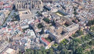 Edifici a Alfalfa - Santa Cruz. Edificio de uso mixto junto el alcazar.