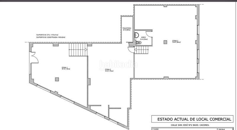 Foto 6e374b15-6349-4d91-9bcb-6eecf087f8a4. Miete geschäftsraum in Casco Antiguo Cáceres