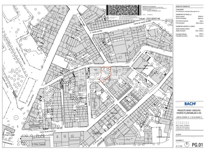 Foto 3f66e6a4-1cf0-4af4-a736-58c40a6c5e7d. Residential plot in escorial 18 in Caputxins-Ambulatori Vic