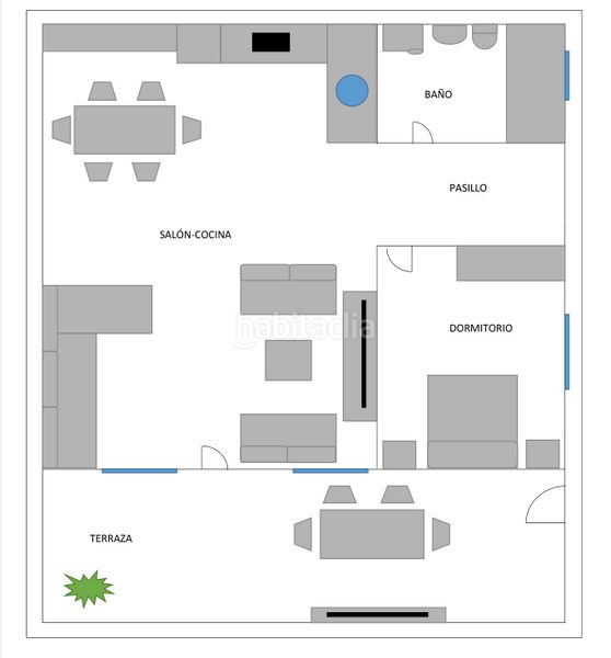 Foto eaf6c872-b2a1-414c-b94d-3e555b318ab6. Flat with heating in La Laguna Chipiona