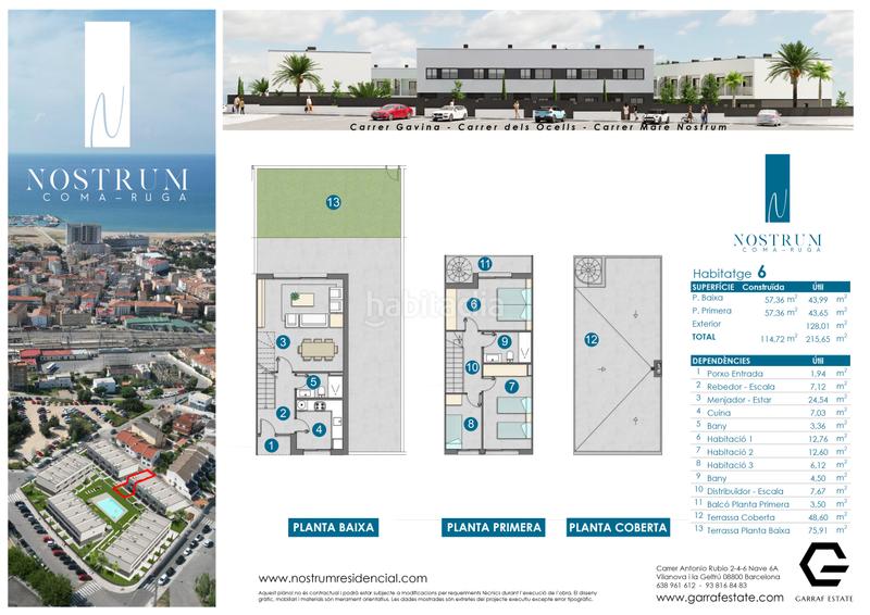 Foto b2b92a7c-4052-43db-b46a-739923ba6bd8. Casa adosada 114m<sup>2</sup> en carrer mare nostrum 1 en Coma-ruga platja Coma-ruga