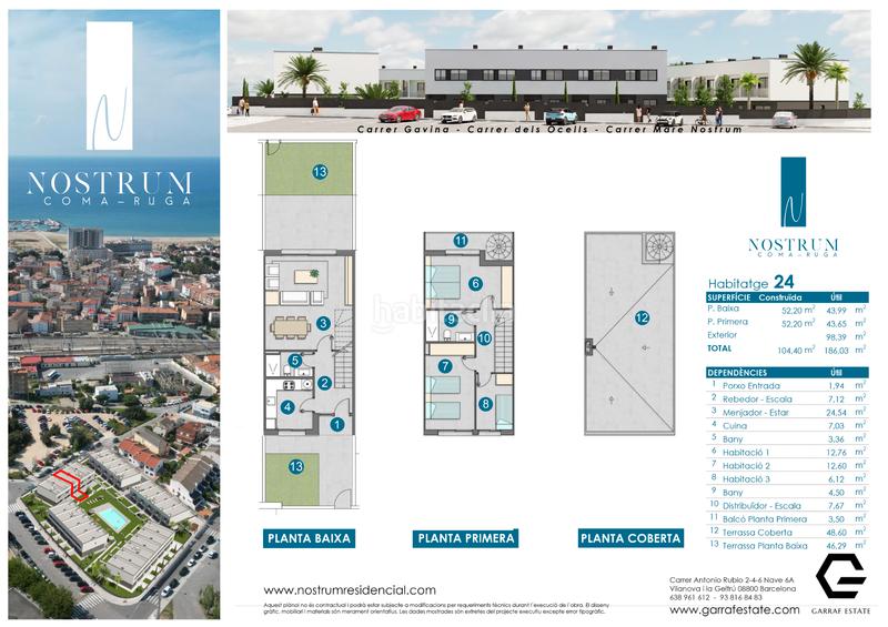 Foto 577edb60-5c2c-4971-92fe-a28fdb5d45f2. Reihenhaus in carrer mare nostrum 2 in Coma-ruga platja Coma-ruga