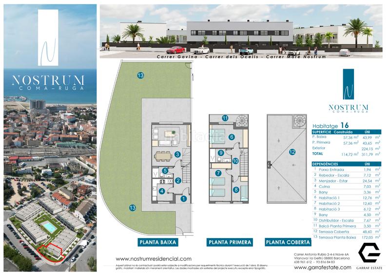 Foto aa8556be-404c-4aaf-972e-c0d1fb6da762. Casa adosada en carrer mare nostrum 2 mare nostrum en Coma-ruga