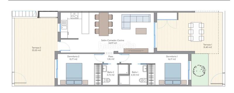 Foto 1f6c32d4-4422-475f-aba3-271a6fd9efba. Maison avec chauffage parking piscine dans Los Balcones-Los Altos Torrevieja