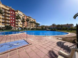 Piso  Poligono k-1-b pto menor. Luminoso piso con vistas al mar, piscina y garaje en la manga km