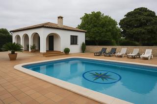 Xalet a Los Franceses - La Vega. Gran chalet en el marquesado con piscina, pista de tenis y cuadr