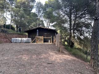 Finca rústica a Bisbal d´Empordà (La). Terreno rústico con barraca de madera