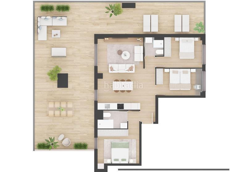 Foto 8090f4b5-3fd5-46fc-8fa1-154e36decfb9. Attico con riscaldamento parcheggio in Parque del Queiles Tudela