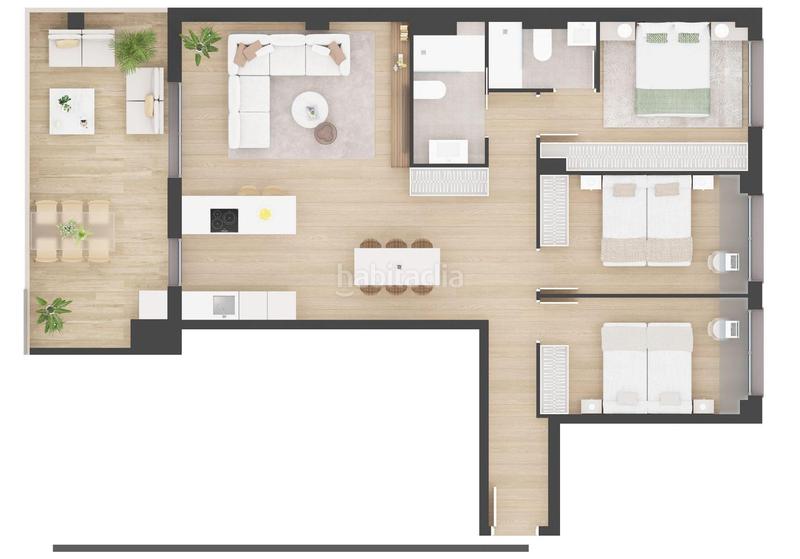 Foto 85e648d9-fb33-4c35-a794-387a805cd87c. Piso s de 2 y 3 dormitorios con piscina comunitaria en Tudela