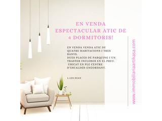 Àtic  Clot d´emprivat9. Atico en venda en pleno centro de escaldesengordany