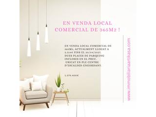 Local Comercial  Clot d´emprivat. En venda local comercial en escaldes engordany.