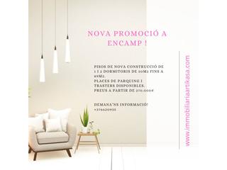 Appartement  Cortals 1. Nova promoció als cortals