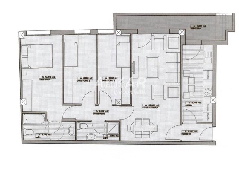 Foto 8ab998cd-69a0-4b39-9681-2ca904fb79b9. Appartement avec parking dans Parque del Queiles Tudela