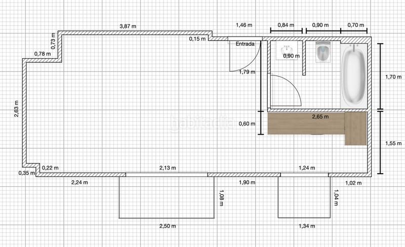 Foto 9e0f2d2b-54b1-484b-b2ba-449fb7753336. Estudio piso en venta en el centro de l'ampolla en Ampolla (L´)