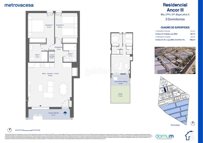 Foto 2d8ade09-c519-495f-bdb4-3e39fc01e36e. Planta baixa a resistiré parcela l pp caleta mª luisa a Arico