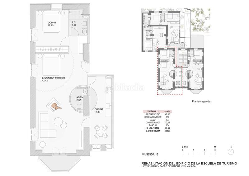 Foto aca5045a-262c-4e22-8dbd-3d1c6f18d92b. Apartamento 110m<sup>2</sup> luxy sancha, tu nuevo hogar en paseo de sancha, . en Málaga
