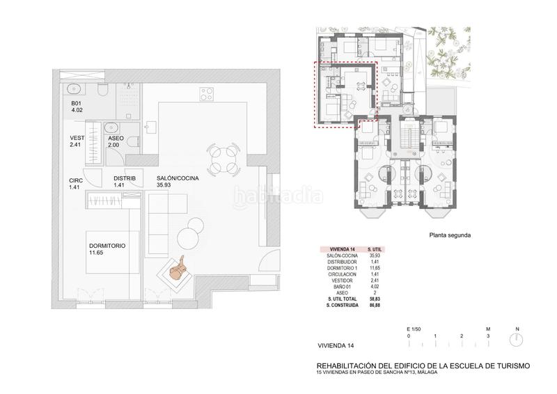 Foto b50d96f4-2bba-48f1-9240-669d7e92d63f. Apartamento 68m<sup>2</sup> luxy sancha, tu nuevo hogar en paseo de sancha, . en Málaga