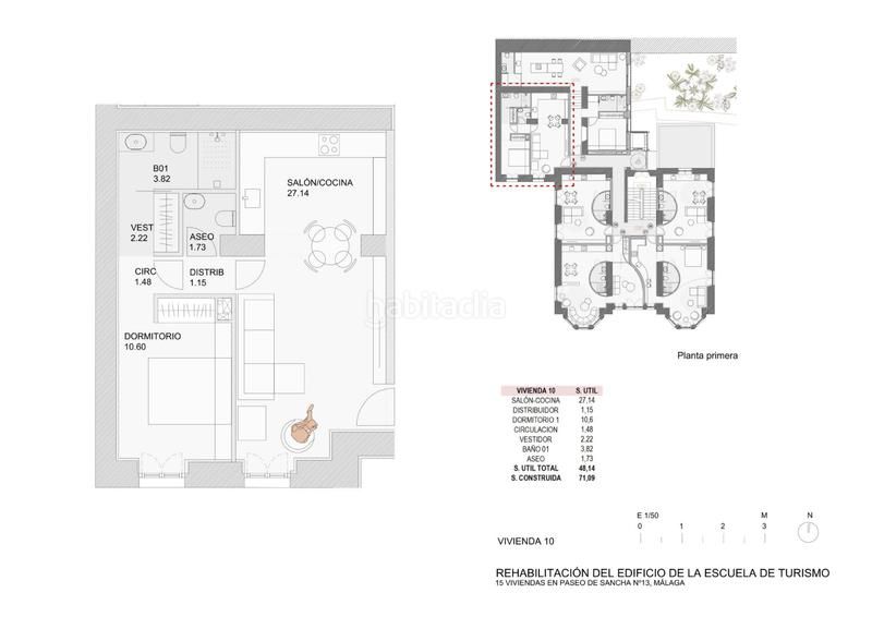 Foto 8dbbdab0-d9af-4785-8e86-a27a82e78989. Apartamento 71m<sup>2</sup> luxy sancha, tu nuevo hogar en paseo de sancha, . en Málaga