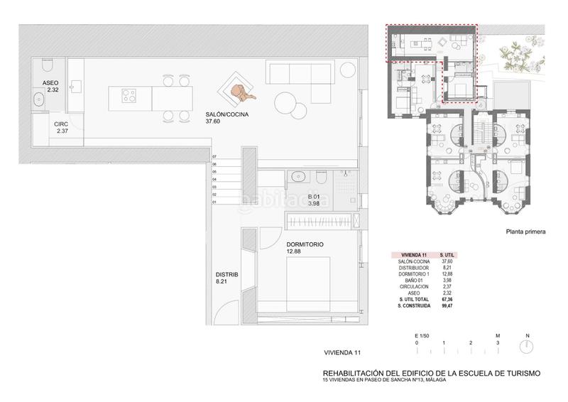 Foto ea174def-aff6-48a6-8916-3b9d67278690. Apartamento 71m<sup>2</sup> luxy sancha, tu nuevo hogar en paseo de sancha, . en Málaga
