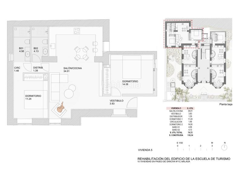 Foto be1cb409-b039-4bf7-abd1-b5046580a087. Apartamento 108m<sup>2</sup> luxy sancha, tu nuevo hogar en paseo de sancha, . en Málaga
