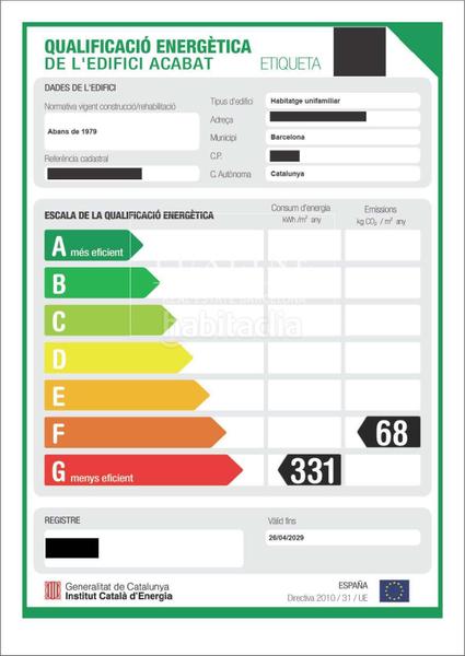 Foto c1ab1198-e01e-4ae9-8c42-4385b98153aa. Lloguer casa amb calefacció aparcament piscina a Barcelona