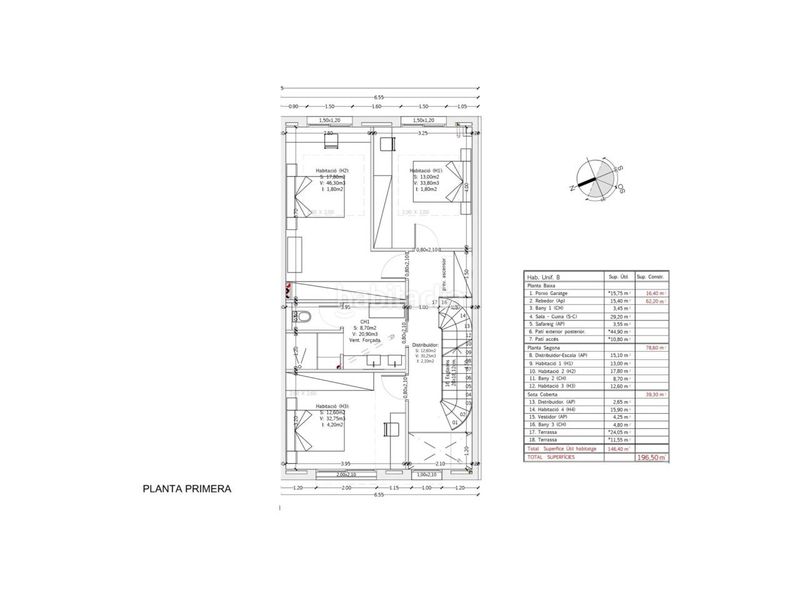 Foto cf2ff8aa-e603-4ae5-801a-aeca912a2c55. Casa adossada a calle molí 44 a Roca del Vallès (La)
