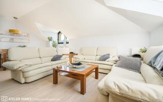 Miete Dachwohnung in Tejeria de la 8. Ático en urbanización carlomagno de jaca
