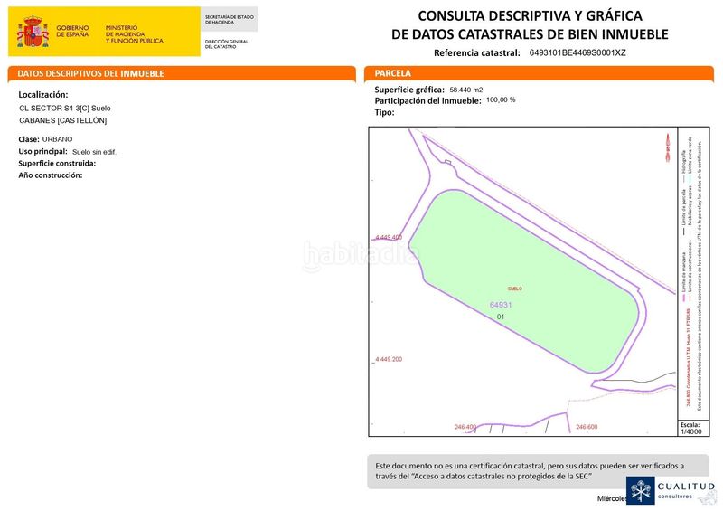 Foto 5ff053b0-897a-44d3-ba1e-93dccf43e1cd. Area edificabile industriale in Cabanes