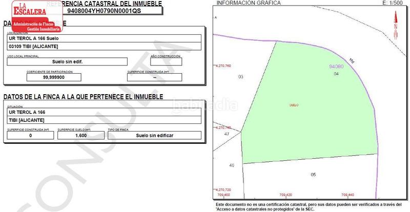 Foto 068e2a75-1c6a-437c-80fe-2b868b6329f4. Terreny residencial a Tibi