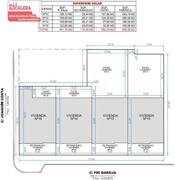 Foto 402f41a2-0d0c-4ab0-ace2-ac4273dae649. Terreno residencial parcelas para adosados en zona residencial campos. en Ibi