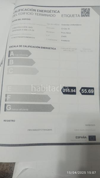 Foto e15779fa-4b35-47b6-98dc-a73afd8a14ee. Chalet casa o chalet independiente en venta en calle gila en Pozo Alcón