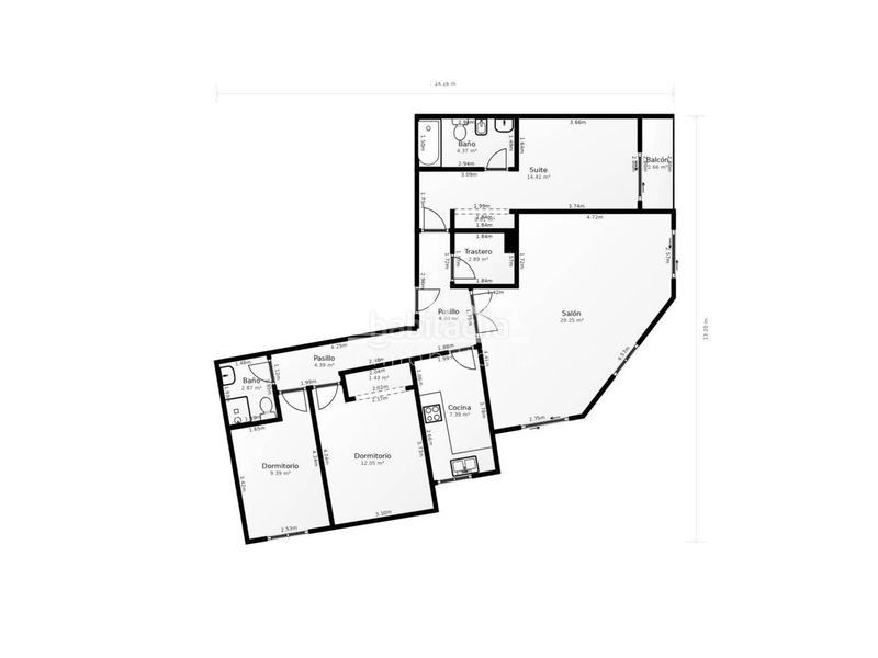 Foto 0e332837-1030-4c00-8e80-700a0ff89a7f. Etagenwohnung mit heizung parking in Caputxins-Ambulatori Vic