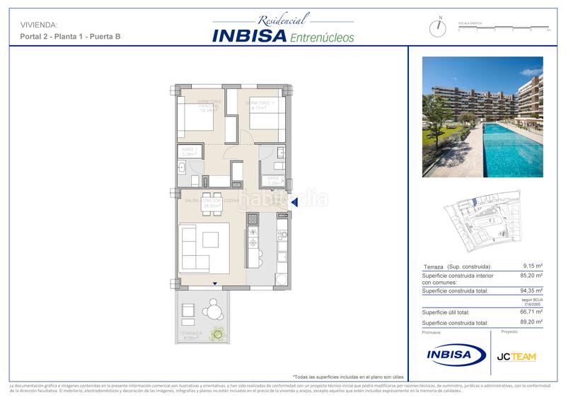Foto 4a0fe775-bb53-4185-82fe-ca6757cb7fd5. Flat 94m<sup>2</sup> with pool in Entrenúcleos Dos Hermanas