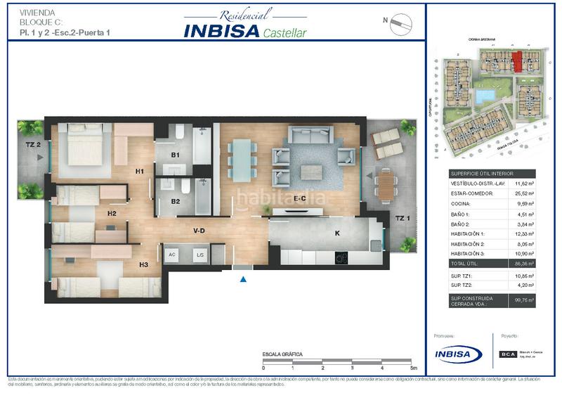 Foto d2f9066c-29ea-46ac-987f-1ae65ff259dd. Pis 115m<sup>2</sup> amb calefacció piscina a Sud-Zona Industrial Castellar del Vallès