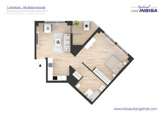 Etagenwohnung in Altos hornos de vizcaya hiribidea 15