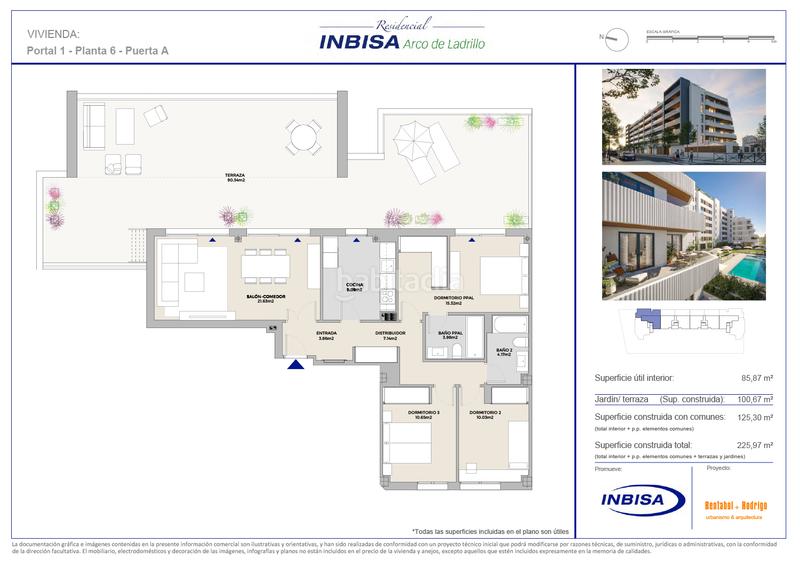 Foto 10b2d4c3-b10d-4228-9c2f-8adb4fd97b3c. Ático 225m<sup>2</sup> en Ciudad de la Comunicación - Arco Ladrillo Valladolid
