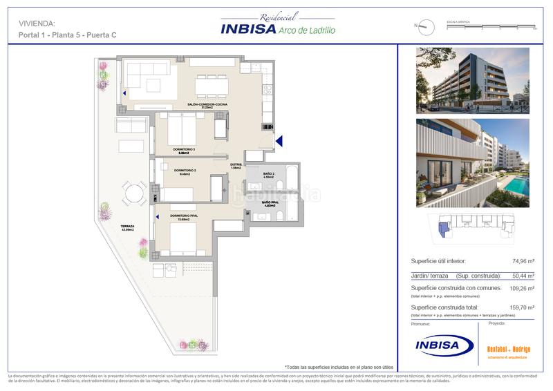Foto 81a6a026-5513-47e5-9b0b-e2995ff02713. Appartement 159m<sup>2</sup> avec piscine dans Ciudad de la Comunicación - Arco Ladrillo Valladolid