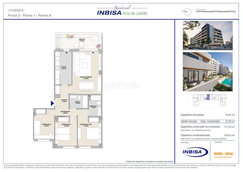 Foto 019a120f-6576-47b5-b38e-46bbdff800a6. Etagenwohnung 124m<sup>2</sup> mit pool in Ciudad de la Comunicación - Arco Ladrillo Valladolid