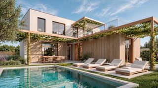 Casa in Santa Maria. Casa biopasiva de alta eficiencia energética en santa maria de v