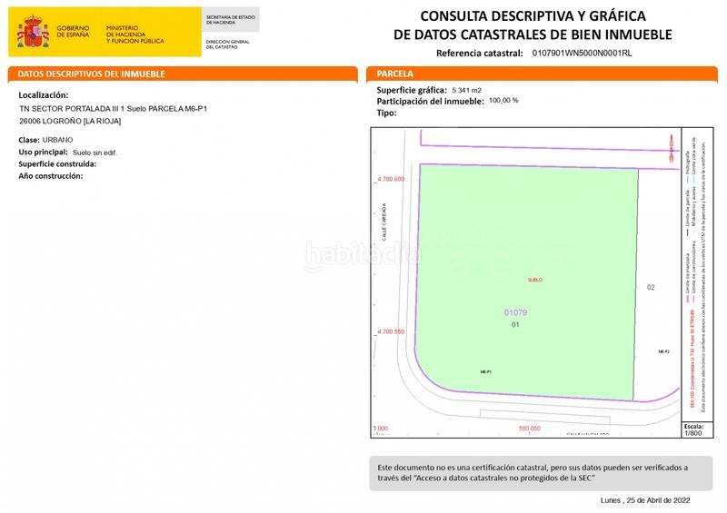 Foto 2ef8ed9d-1bf2-4e3d-8f68-9b9001f18b13. Terreny residencial a La Portalada - Varea Logroño
