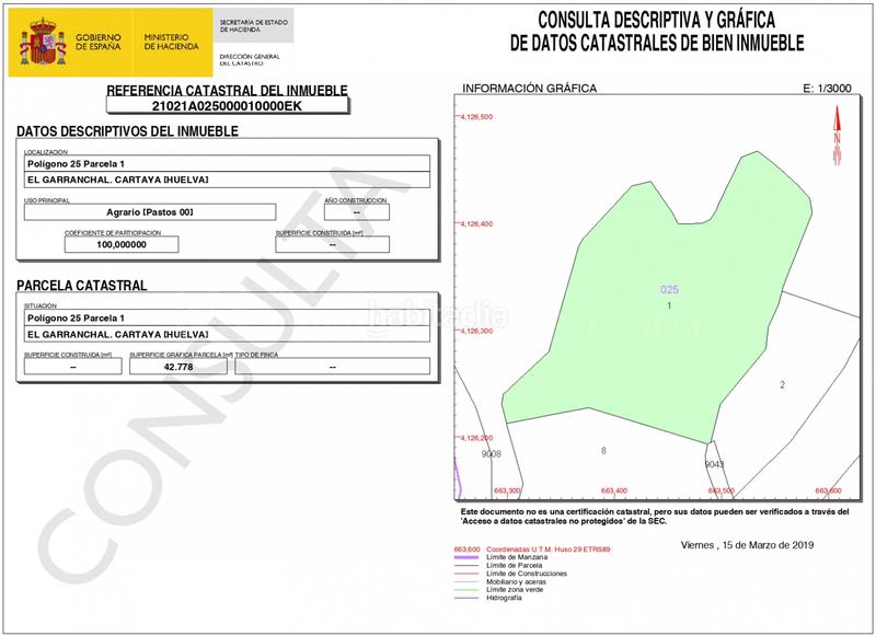 Foto e4de85d5-e38f-4a17-9506-06ec9cf4ac6b. Terreno residencial venta de fincas agrícolas en la ribera en Cartaya