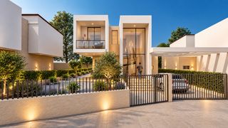 Chalet à Carrer vall de planes 5. Villa de obra nueva vila natura en la nucia (costablanca - alica