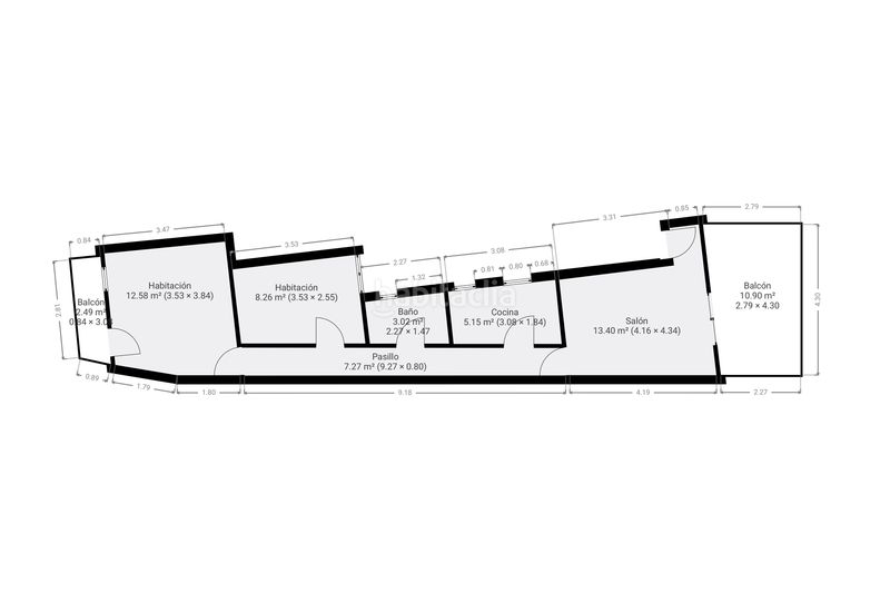 Foto 5cd52289-8944-4007-8999-7a302371a2fe. Ático terraza en Carmel Barcelona