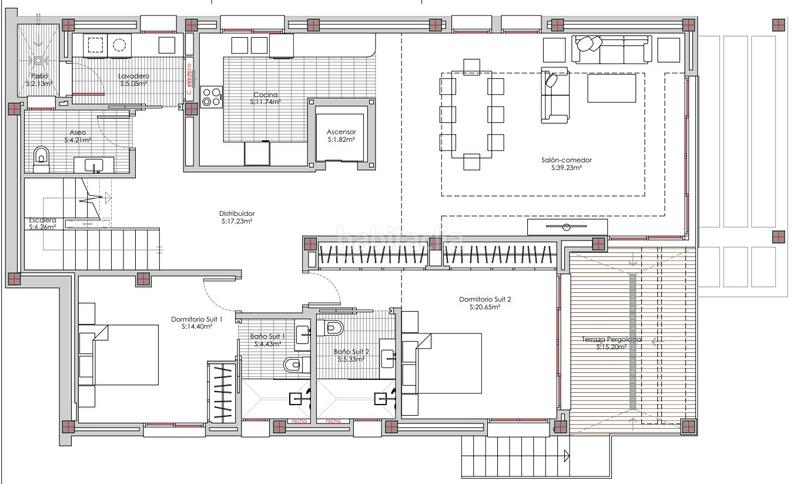 Foto 8e8e2bf2-0bb6-409b-80b9-38e3942bf081. Chalet avec chauffage parking piscine dans Gran Sol Calp