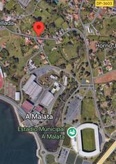 Terreny residencial a A Malata - Catabois - Ciudad Jardín. Terreno con proyecto