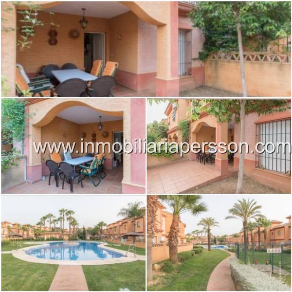 Foto e25b5a8c-297d-46b4-9cb0-b494ddc3c66c. Casa adossada amb calefacció aparcament piscina a Lepe