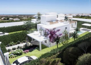 Xalet a Cala d´Or. Villa de obra nueva en el puerto deportivo de cala dor